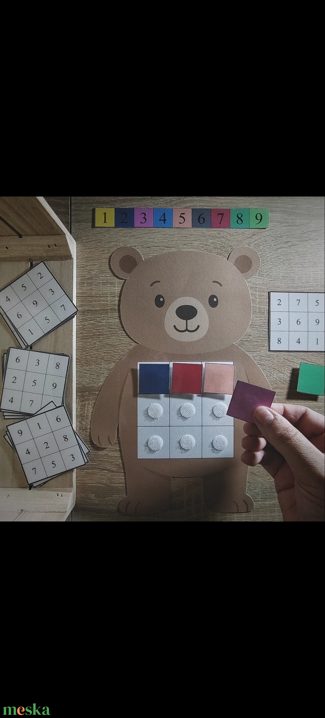 Maci kódoló  - játék & sport - készségfejlesztő és logikai játék - oktató játékok - Meska.hu