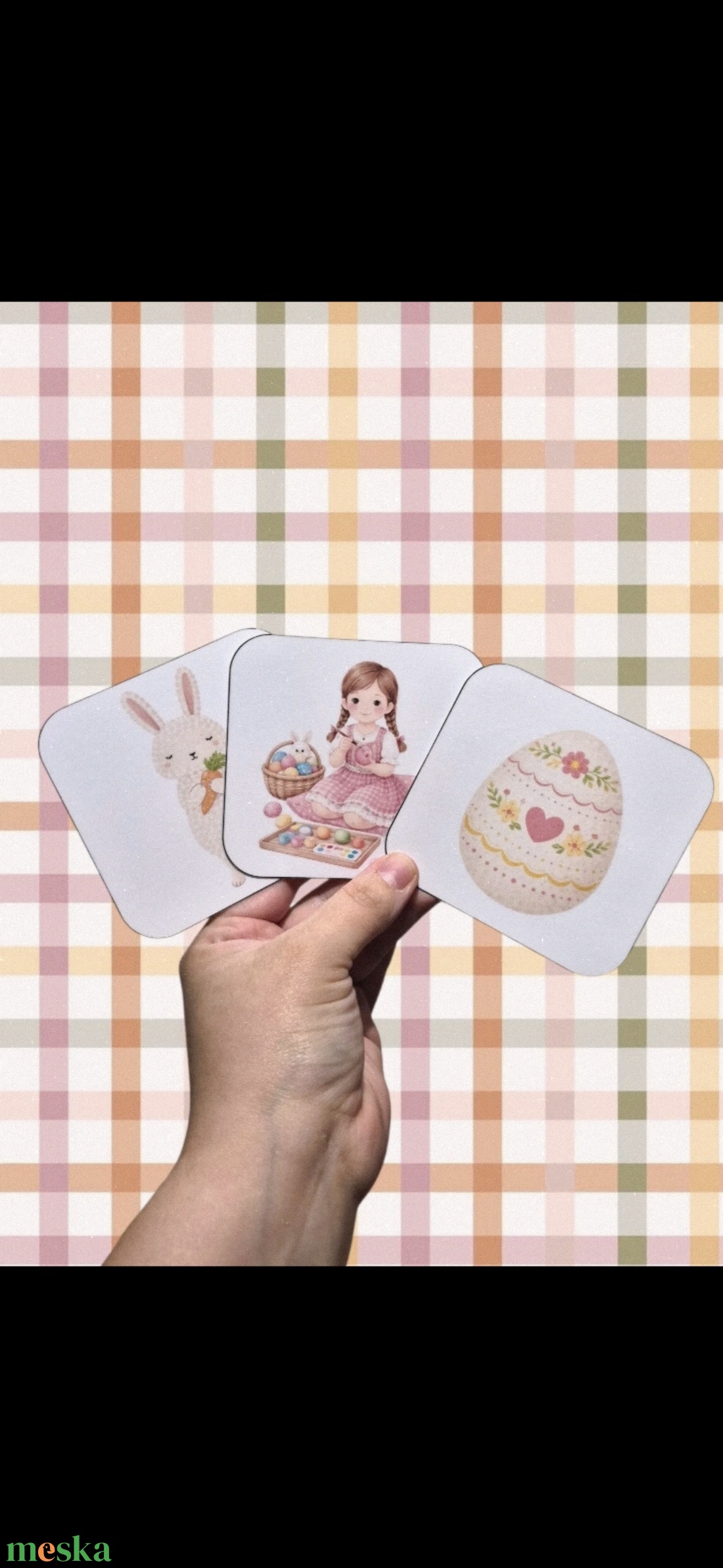 Húsvéti memória  - játék & sport - készségfejlesztő és logikai játék - memória játékok - Meska.hu