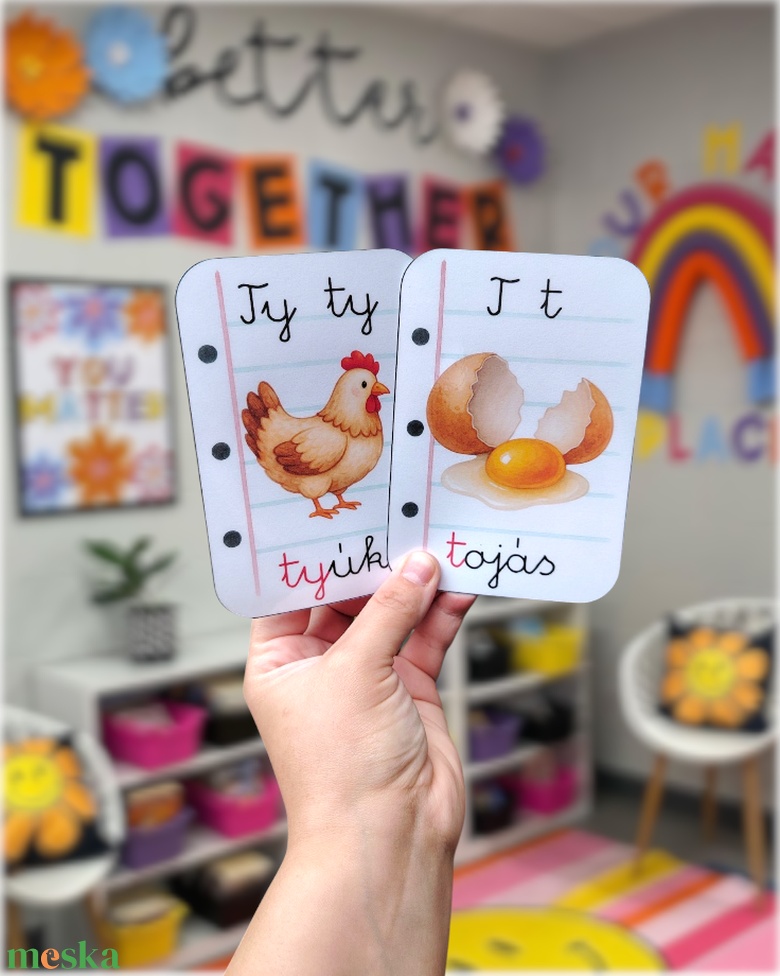 Ábécé kártyacsomag  - játék & sport - készségfejlesztő és logikai játék - oktató játékok - Meska.hu