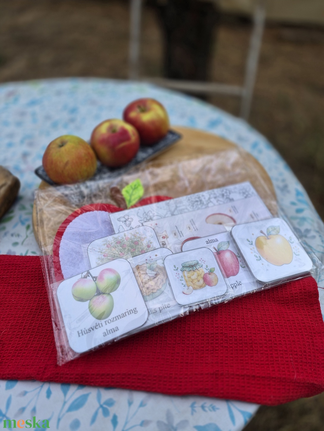 Alma világnapi box  - játék & sport - készségfejlesztő és logikai játék - oktató játékok - Meska.hu