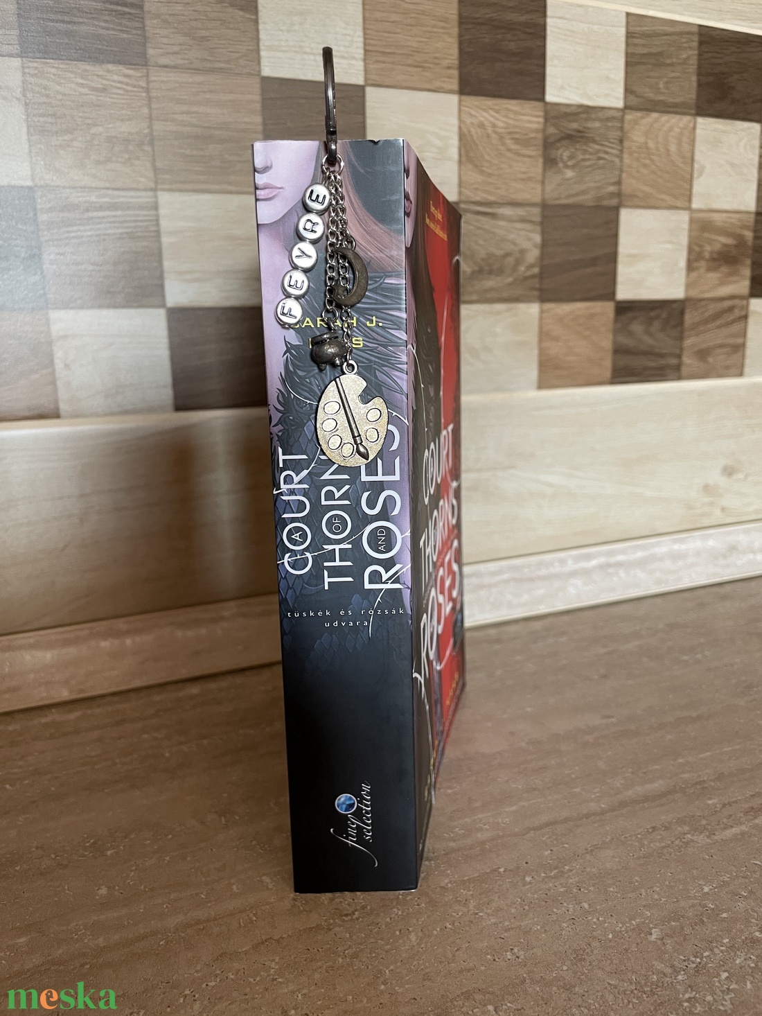 Feyre témájú könyvjelző - könyv & zene - könyvjelző - Meska.hu