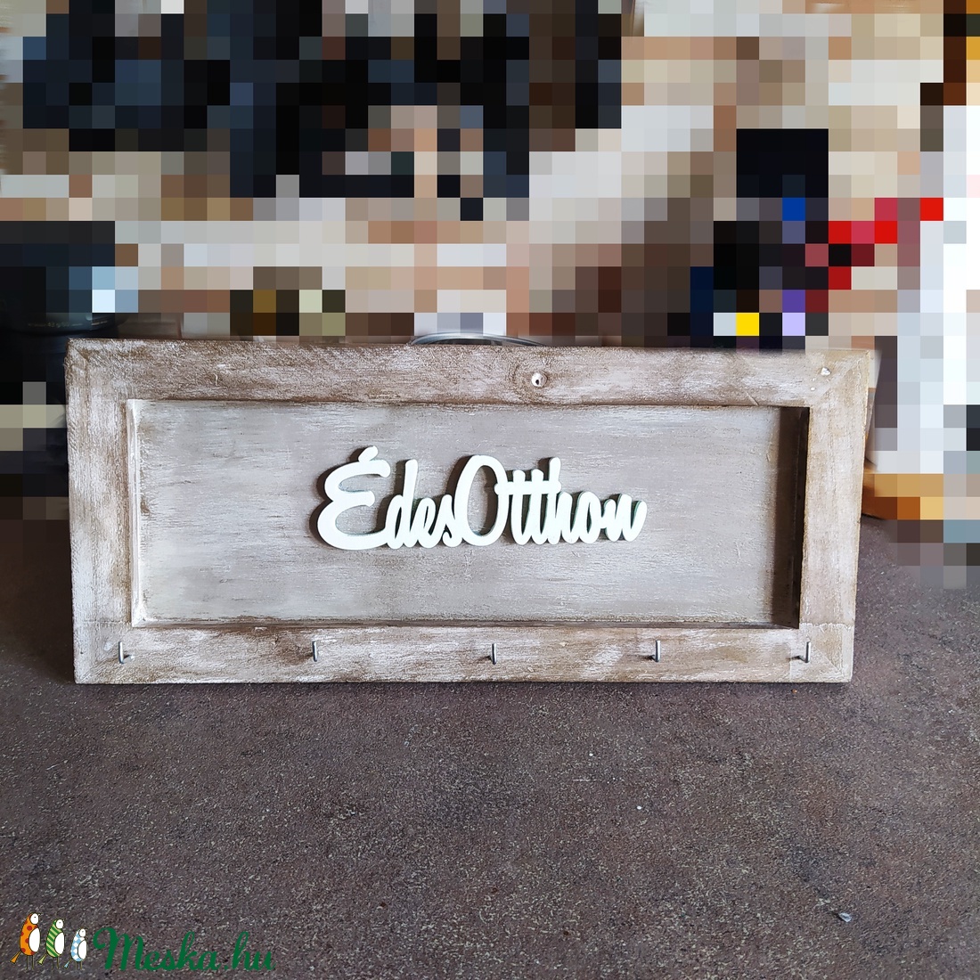 Édes Otthon fali kulcstartó - otthon & életmód - bútor - Meska.hu Édes Otthon fali kulcstartó - otthon & életmód - bútor - Meska.hu