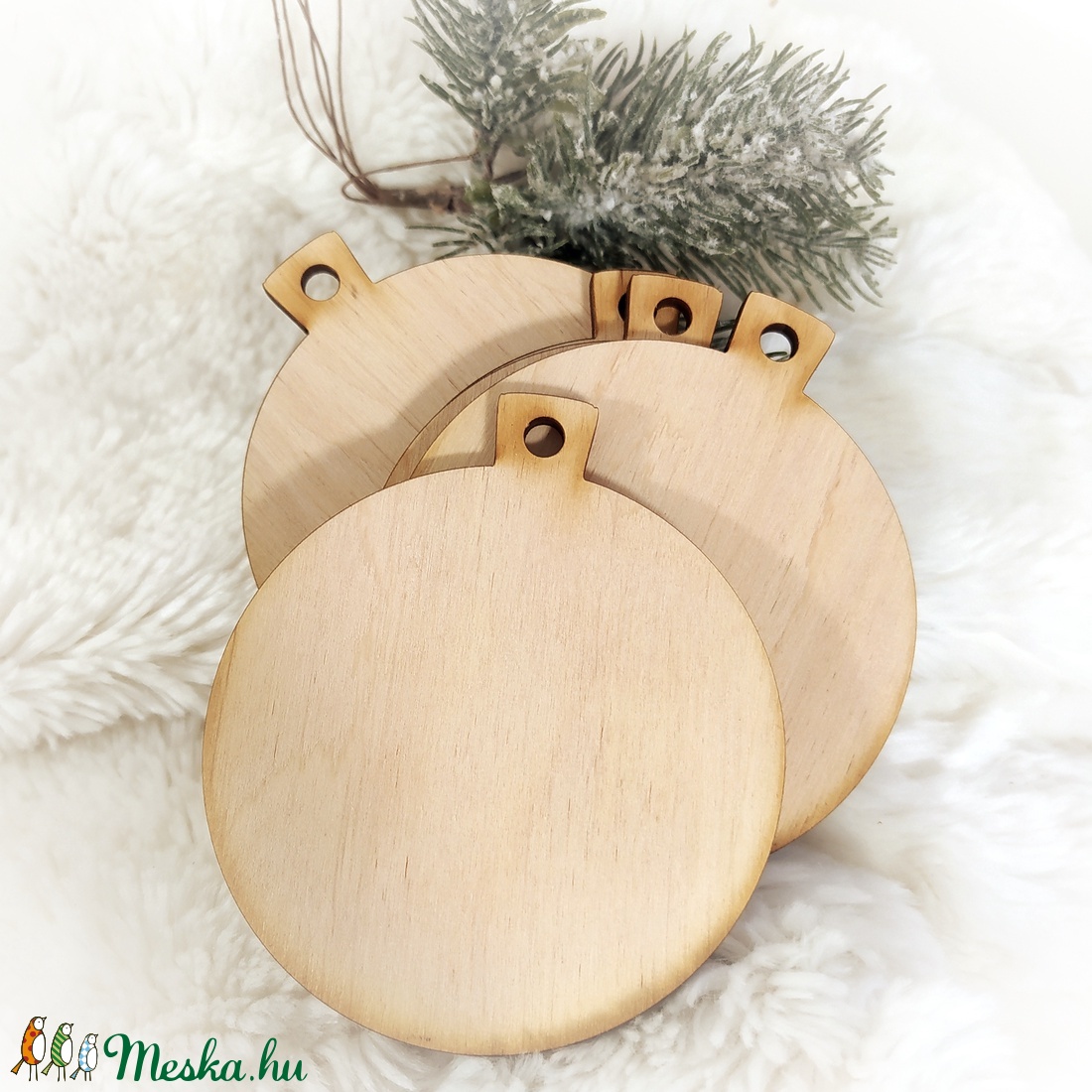 Karácsonyfa dísz fa alap - kellékek & szerszámok - hobby fa alapanyag - rétegelt lemez, fa alap - Meska.hu