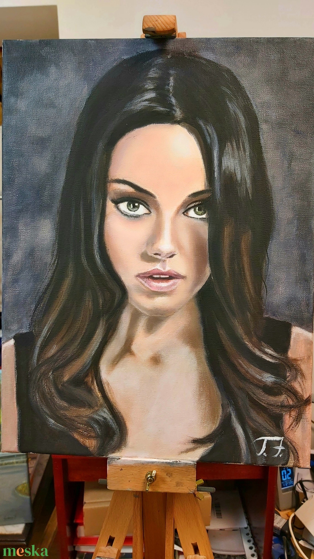 Mila Kunis portré - művészet - portré & karikatúra - portré - Meska.hu Mila Kunis portré - művészet - portré & karikatúra - portré - Meska.hu