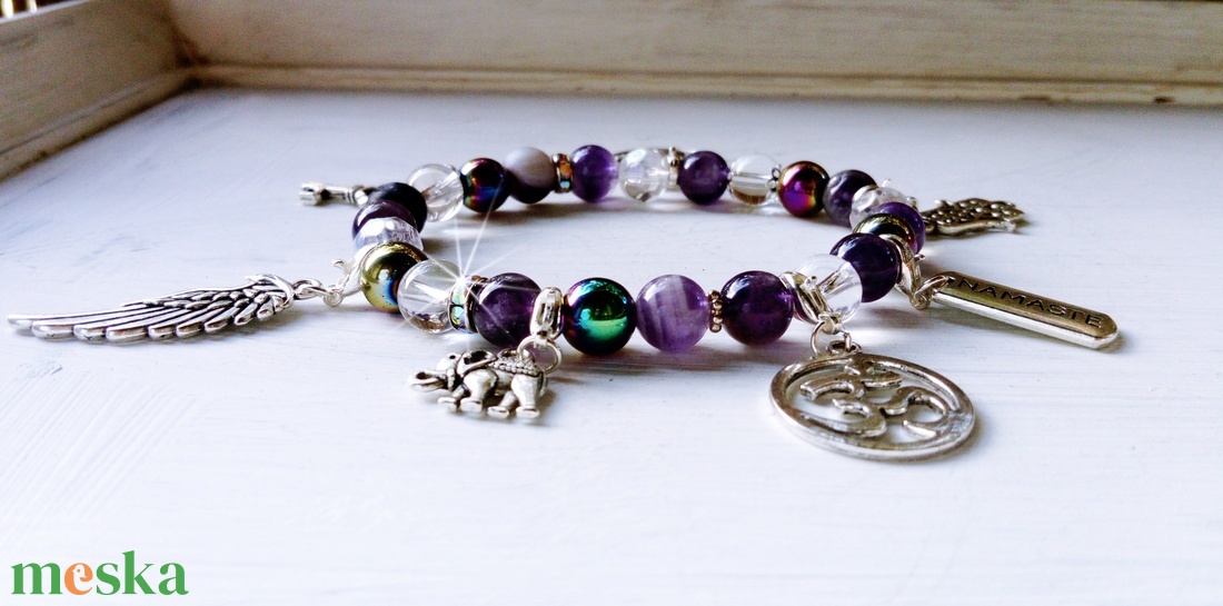 Spirituális képességeket erősítő ékszer - ékszer - karkötő - charm karkötő - Meska.hu