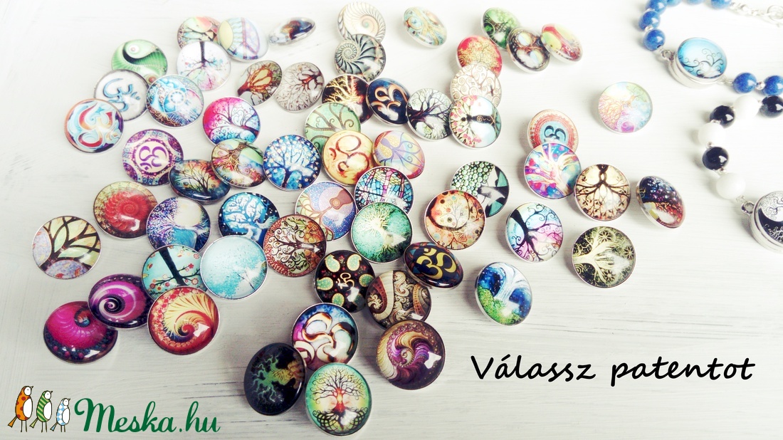  OM karkötő - cserélhető patentos  -  - Meska.hu