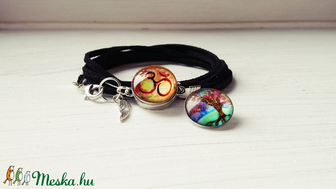  OM karkötő - cserélhető patentos  -  - Meska.hu