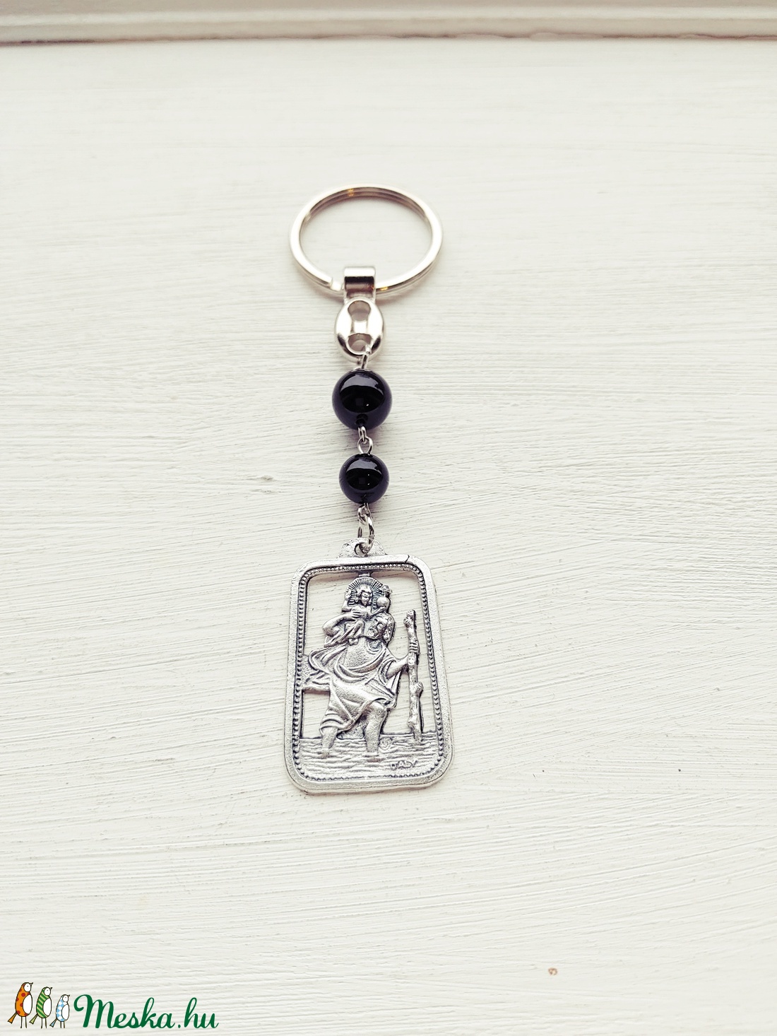 Szent Kristóf amulett - Utazók amulettje  - otthon & életmód - vallás - lánc & füzér - Meska.hu
