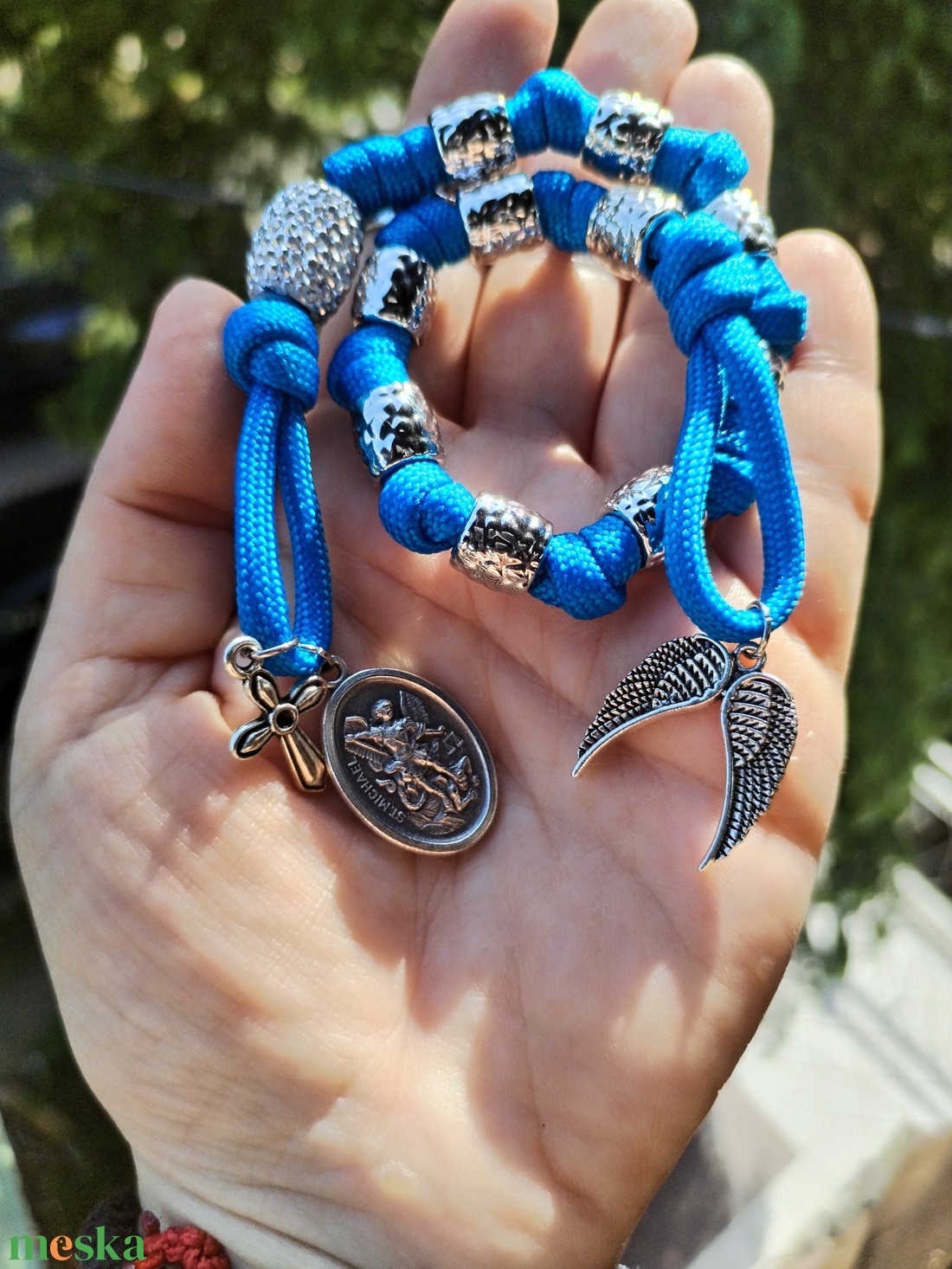 Szt. Mihály amulett - paracord - Női - otthon & életmód - vallás - lánc & füzér - Meska.hu Szt. Mihály amulett - paracord - Női - otthon & életmód - vallás - lánc & füzér - Meska.hu