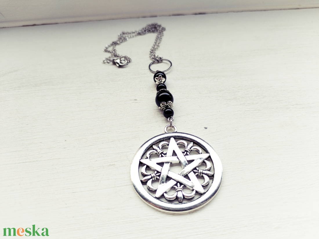 Pentagram amulett - ékszer - nyaklánc - medálos nyaklánc - Meska.hu Pentagram amulett - ékszer - nyaklánc - medálos nyaklánc - Meska.hu