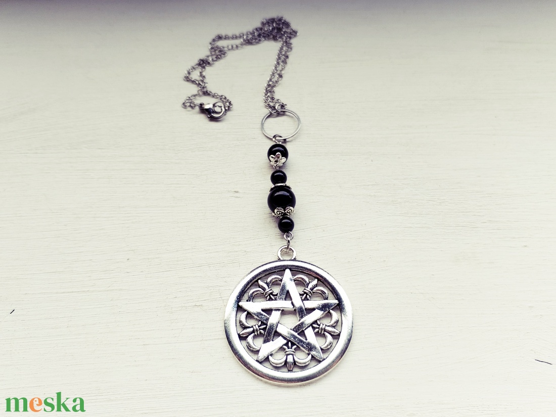 Pentagram amulett - ékszer - nyaklánc - medálos nyaklánc - Meska.hu Pentagram amulett - ékszer - nyaklánc - medálos nyaklánc - Meska.hu