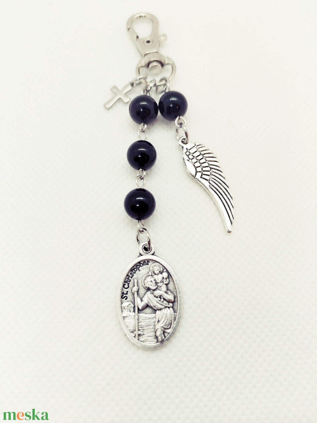 Utazók amulettje - Szent Kristóf amulett - otthon & életmód - vallás - lánc & füzér - Meska.hu Utazók amulettje - Szent Kristóf amulett - otthon & életmód - vallás - lánc & füzér - Meska.hu