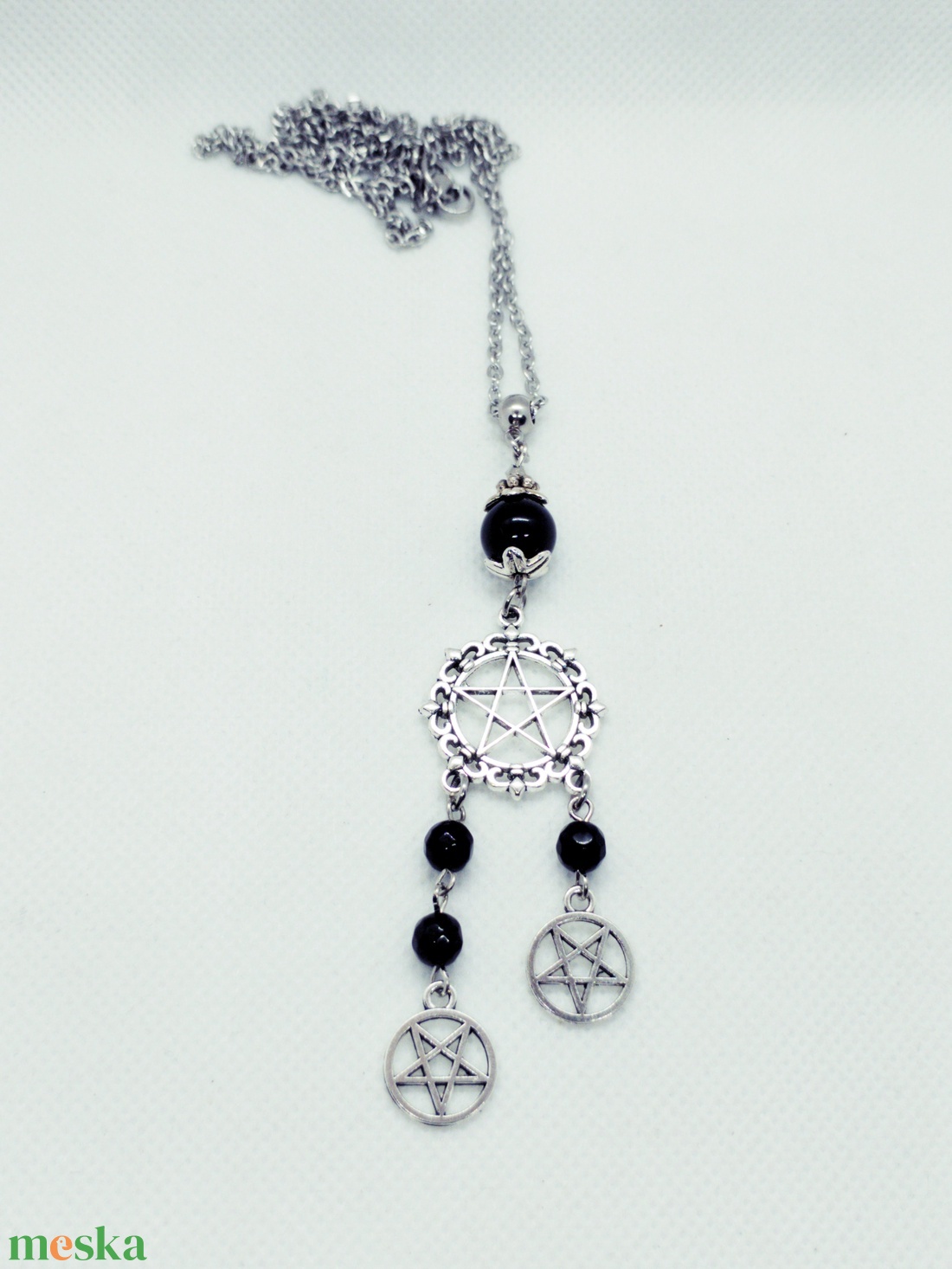 Pentagram amulett - Védelem és egység - ékszer - nyaklánc - medálos nyaklánc - Meska.hu Pentagram amulett - Védelem és egység - ékszer - nyaklánc - medálos nyaklánc - Meska.hu