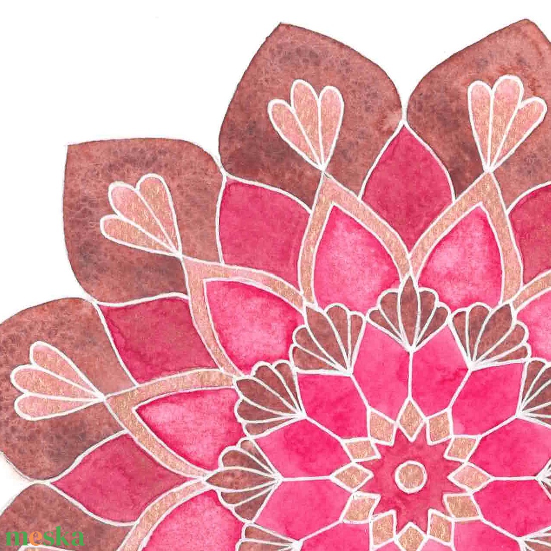 Mandala - művészet - festmény - akvarell - Meska.hu Mandala - művészet - festmény - akvarell - Meska.hu