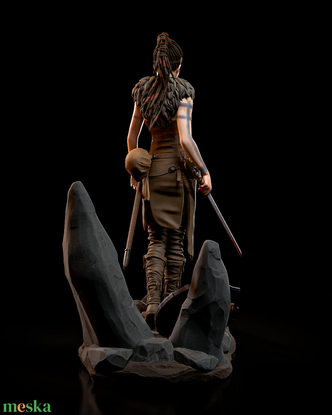 Senua - Hellblade - művészet - makett, modell - Meska.hu Senua - Hellblade - művészet - makett, modell - Meska.hu