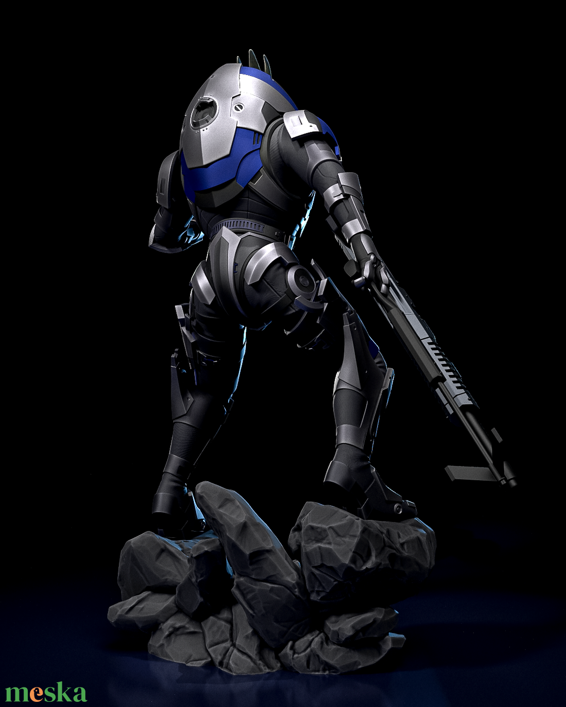 Garrus Vakarian - Mass Effect - művészet - makett, modell - Meska.hu Garrus Vakarian - Mass Effect - művészet - makett, modell - Meska.hu