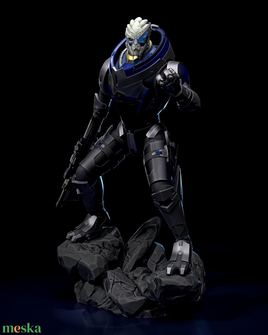 Garrus Vakarian - Mass Effect - művészet - makett, modell - Meska.hu Garrus Vakarian - Mass Effect - művészet - makett, modell - Meska.hu