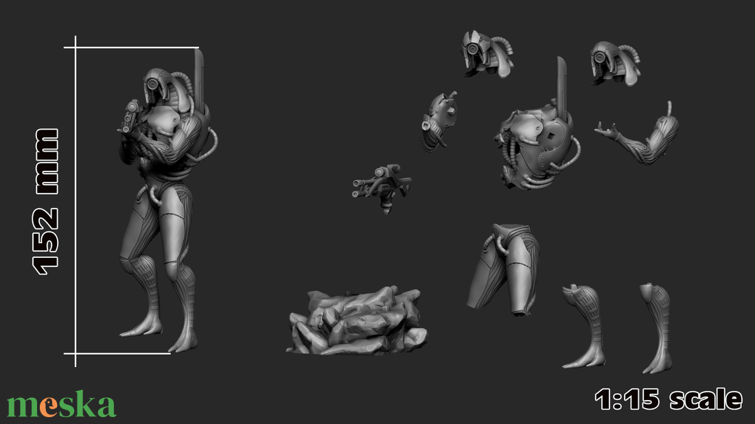 Legion - Mass Effect - művészet - makett, modell - Meska.hu Legion - Mass Effect - művészet - makett, modell - Meska.hu