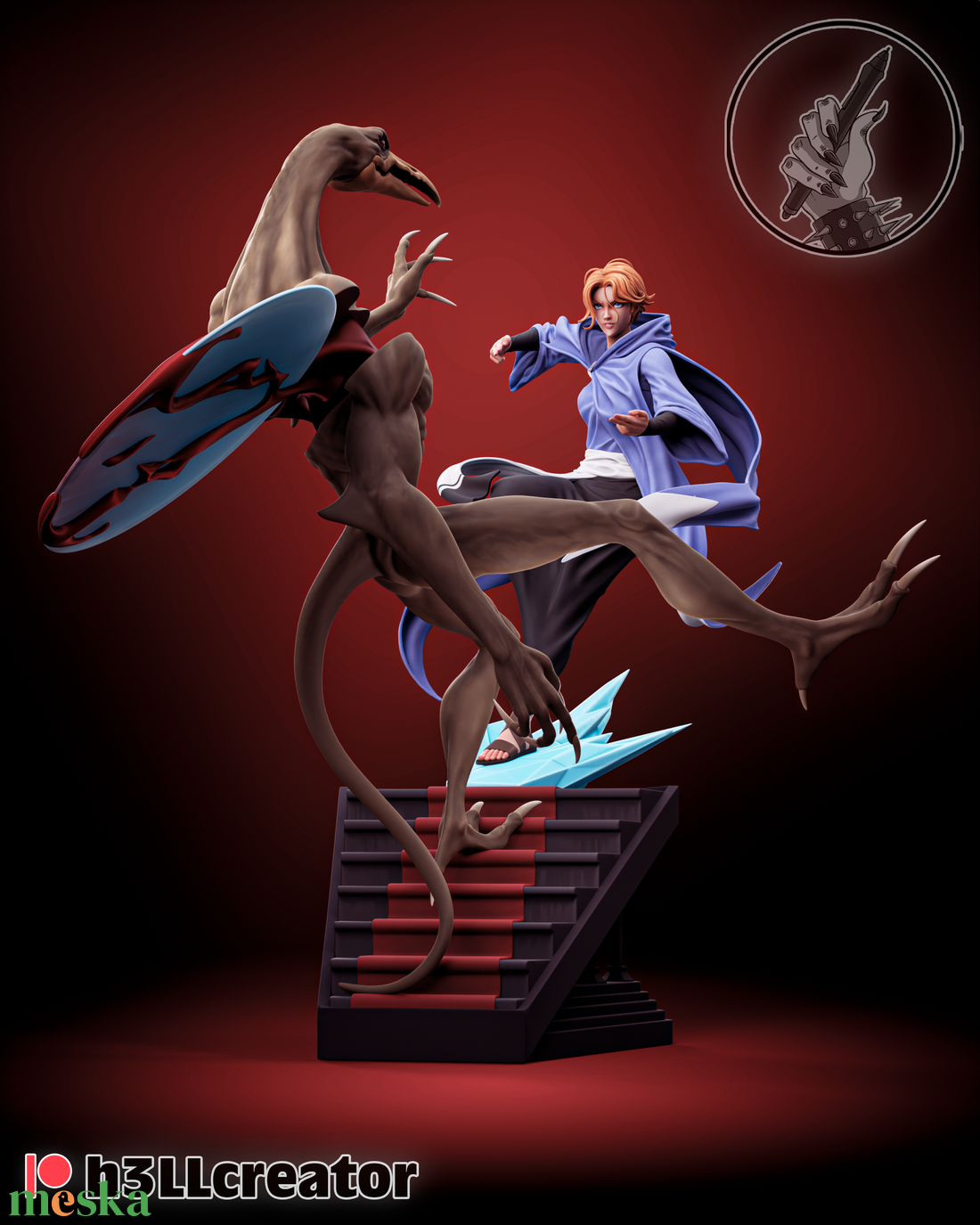 Sypha - Castlevania - művészet - makett, modell - Meska.hu Sypha - Castlevania - művészet - makett, modell - Meska.hu