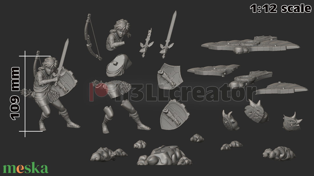 Link - Legend of Zelda - művészet - makett, modell - Meska.hu Link - Legend of Zelda - művészet - makett, modell - Meska.hu