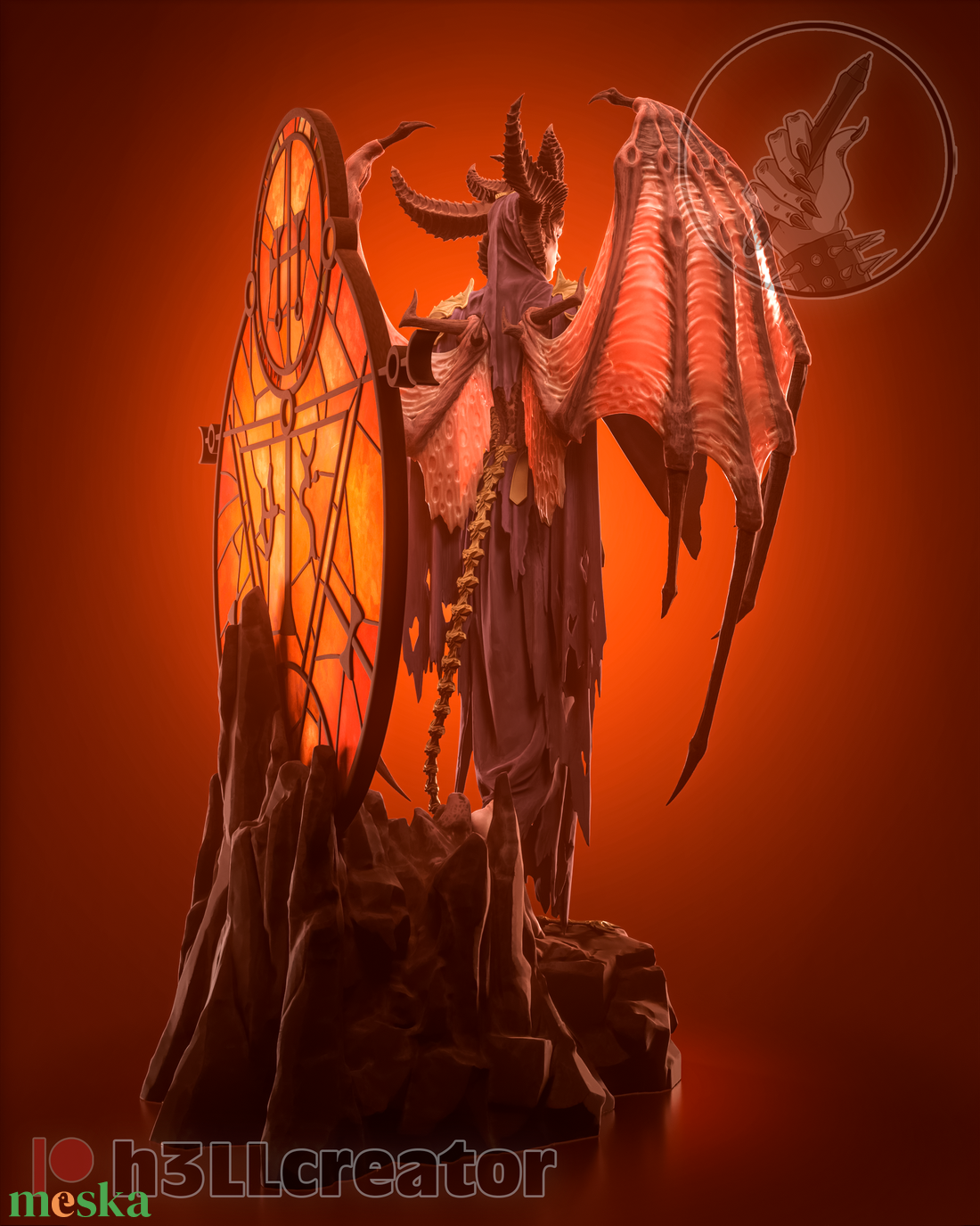 Lilith - Diablo 4 - művészet - makett, modell - Meska.hu Lilith - Diablo 4 - művészet - makett, modell - Meska.hu