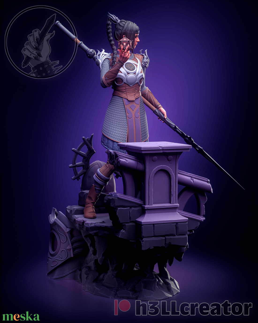 Shadowhearth v1 - Baldur's gate 3 - művészet - makett, modell - Meska.hu Shadowhearth v1 - Baldur's gate 3 - művészet - makett, modell - Meska.hu