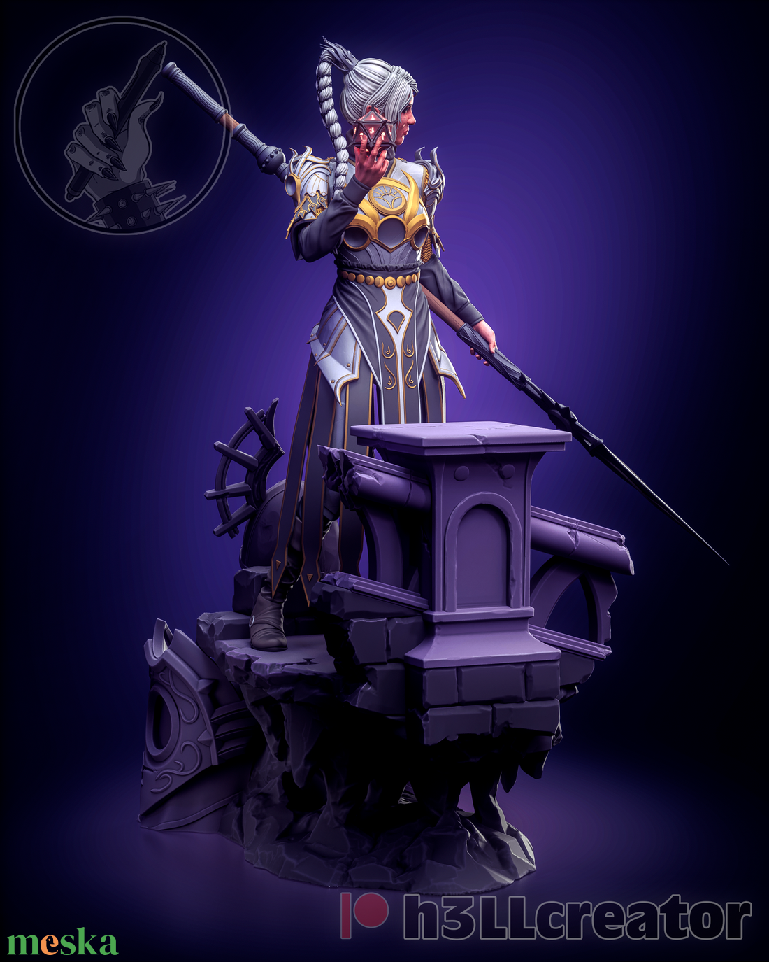 Shadowhearth v2 - Baldur's gate 3 - művészet - makett, modell - Meska.hu Shadowhearth v2 - Baldur's gate 3 - művészet - makett, modell - Meska.hu