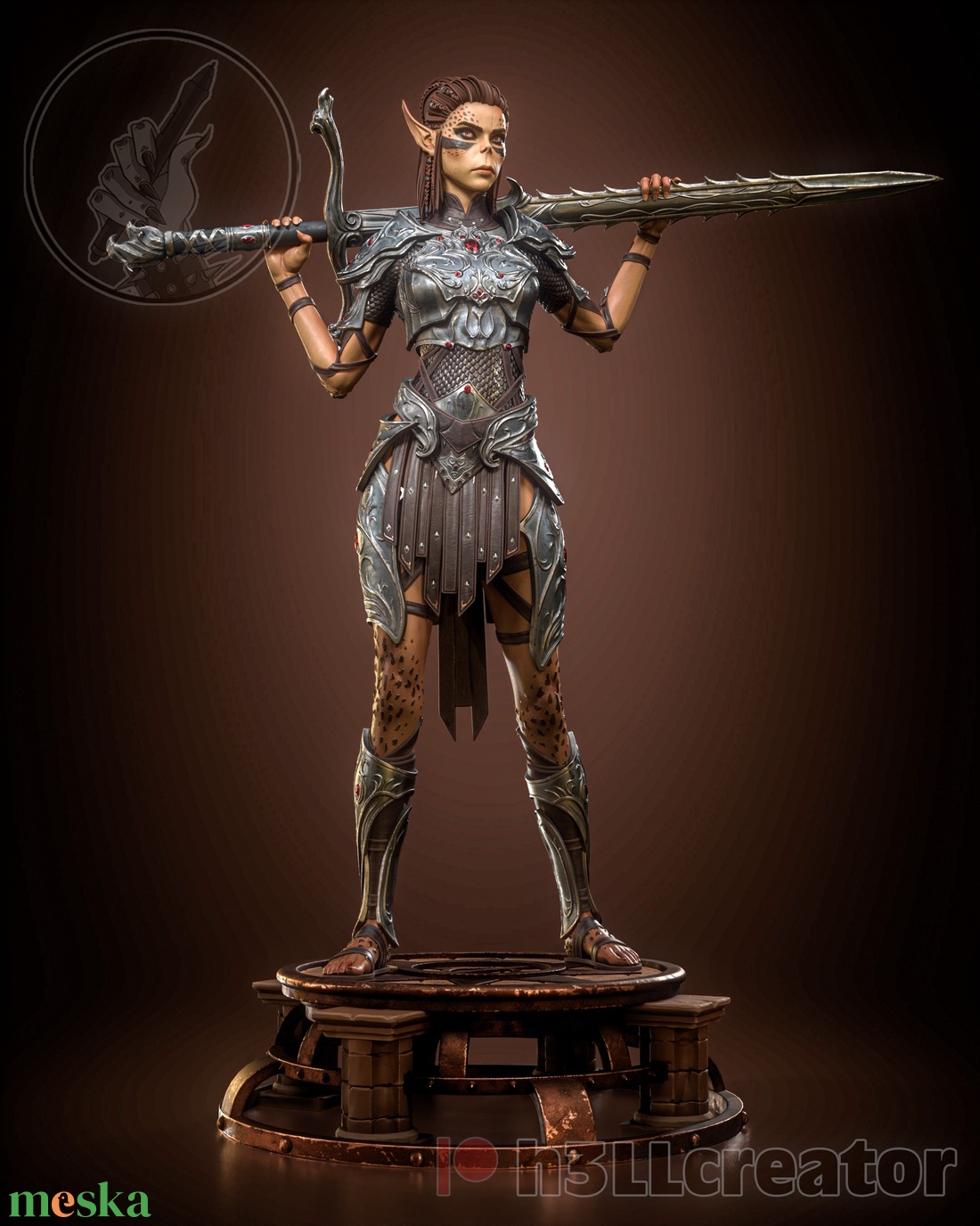 Lae'zel - Baldur's gate 3 - művészet - makett, modell - Meska.hu Lae'zel - Baldur's gate 3 - művészet - makett, modell - Meska.hu