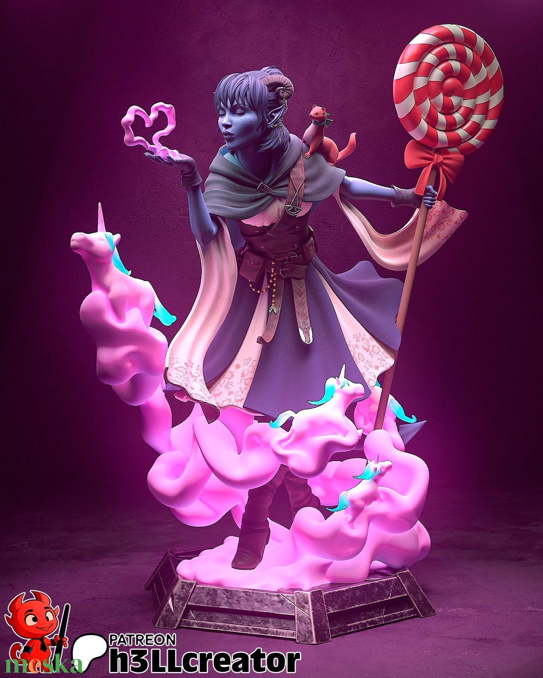 Jester - Baldur's gate 3 - művészet - makett, modell - Meska.hu Jester - Baldur's gate 3 - művészet - makett, modell - Meska.hu