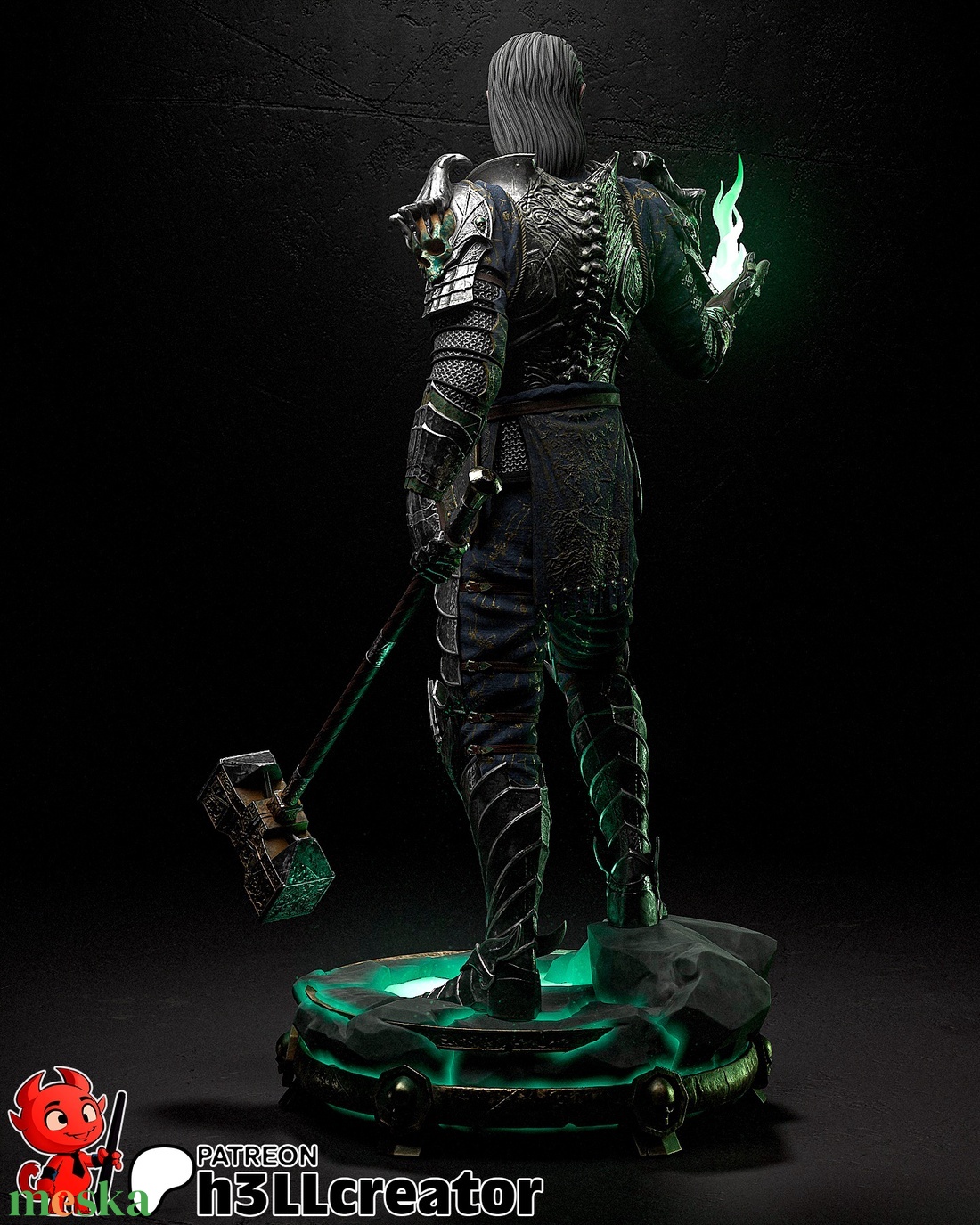 Ketheric Thorn - Baldur's gate 3 - művészet - makett, modell - Meska.hu Ketheric Thorn - Baldur's gate 3 - művészet - makett, modell - Meska.hu