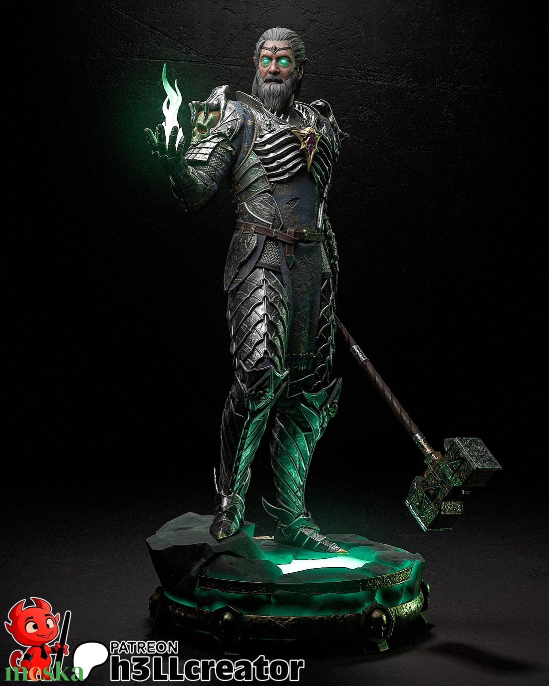 Ketheric Thorn - Baldur's gate 3 - művészet - makett, modell - Meska.hu Ketheric Thorn - Baldur's gate 3 - művészet - makett, modell - Meska.hu