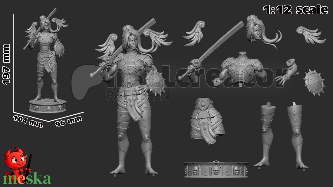 Nemesis - Hades - művészet - makett, modell - Meska.hu Nemesis - Hades - művészet - makett, modell - Meska.hu