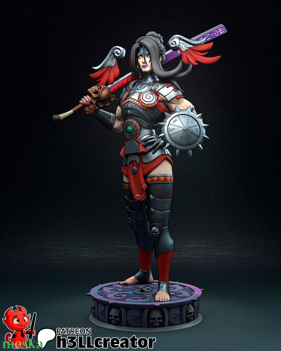 Nemesis - Hades - művészet - makett, modell - Meska.hu Nemesis - Hades - művészet - makett, modell - Meska.hu