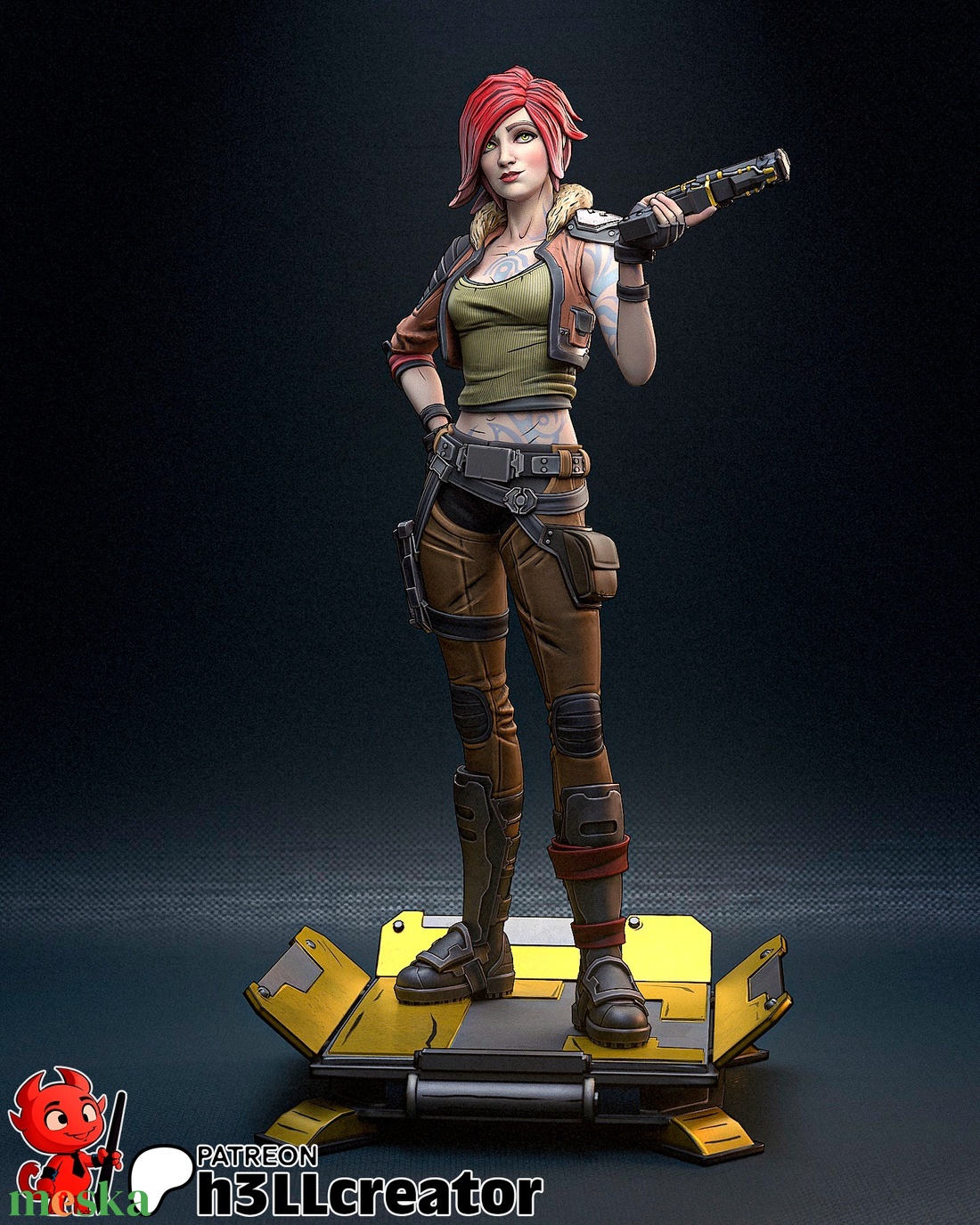 Lilith - Borderlands 3 - művészet - makett, modell - Meska.hu Lilith - Borderlands 3 - művészet - makett, modell - Meska.hu