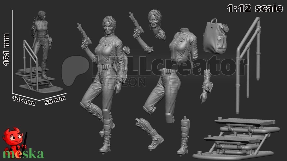 Lucy - Fallout TV sorozat - művészet - makett, modell - Meska.hu Lucy - Fallout TV sorozat - művészet - makett, modell - Meska.hu