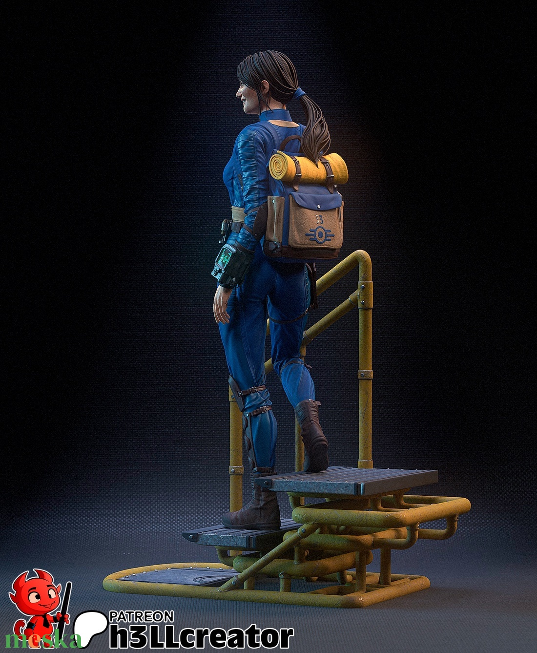 Lucy - Fallout TV sorozat - művészet - makett, modell - Meska.hu Lucy - Fallout TV sorozat - művészet - makett, modell - Meska.hu