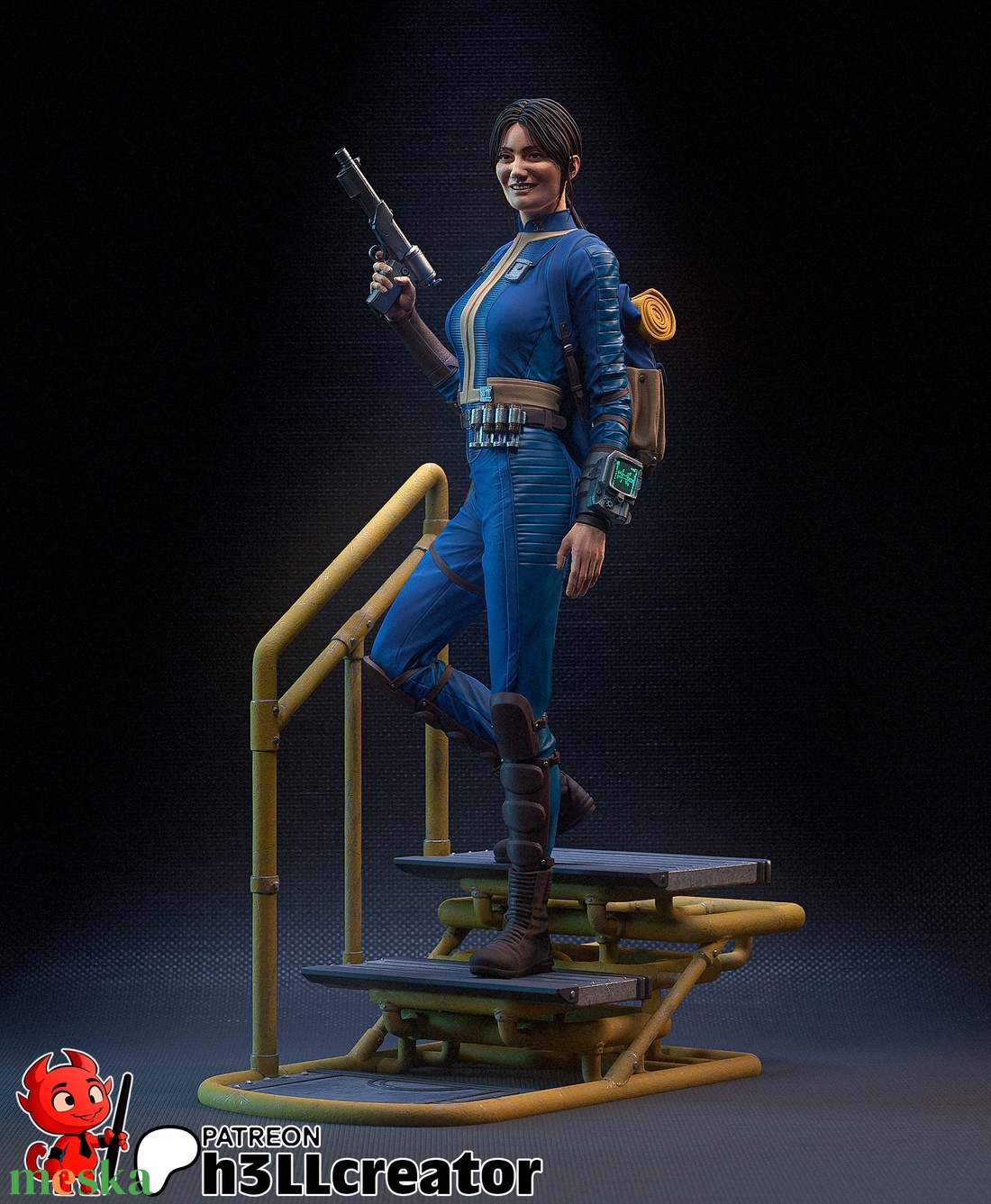 Lucy - Fallout TV sorozat - művészet - makett, modell - Meska.hu Lucy - Fallout TV sorozat - művészet - makett, modell - Meska.hu