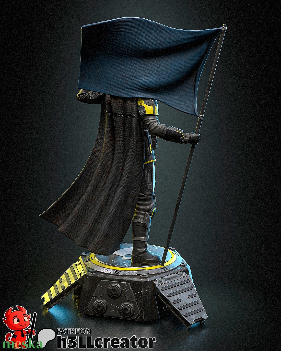 Helldiver - Helldivers 2 - művészet - makett, modell - Meska.hu Helldiver - Helldivers 2 - művészet - makett, modell - Meska.hu