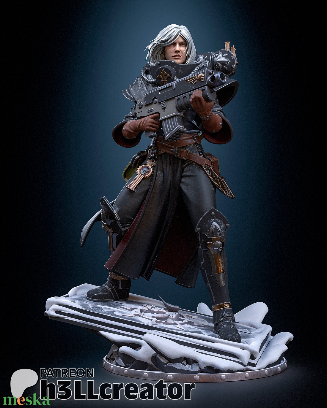 Argenta - Warhammer 40k - művészet - makett, modell - Meska.hu