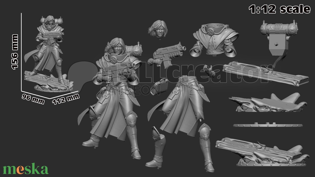 Argenta - Warhammer 40k - művészet - makett, modell - Meska.hu