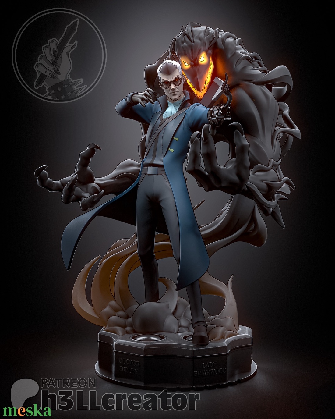 Percival de Rolo - Legend of Vox Machina - művészet - makett, modell - Meska.hu Percival de Rolo - Legend of Vox Machina - művészet - makett, modell - Meska.hu