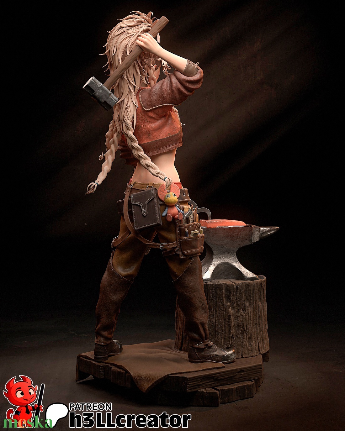 Gemma - Monster Hunter - művészet - makett, modell - Meska.hu Gemma - Monster Hunter - művészet - makett, modell - Meska.hu