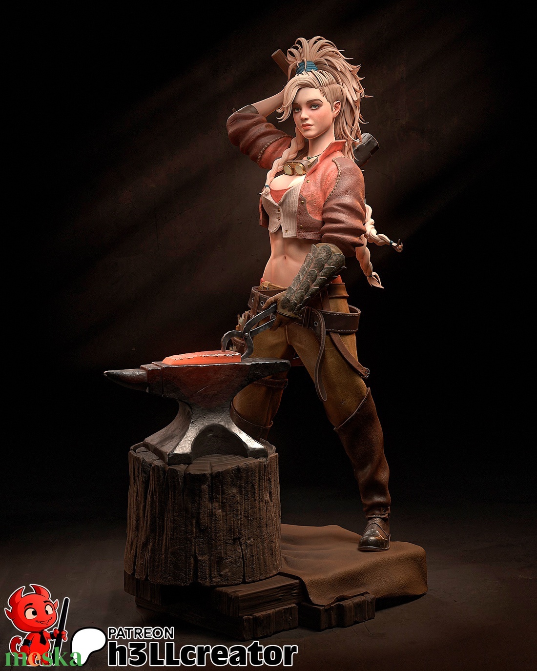 Gemma - Monster Hunter - művészet - makett, modell - Meska.hu Gemma - Monster Hunter - művészet - makett, modell - Meska.hu