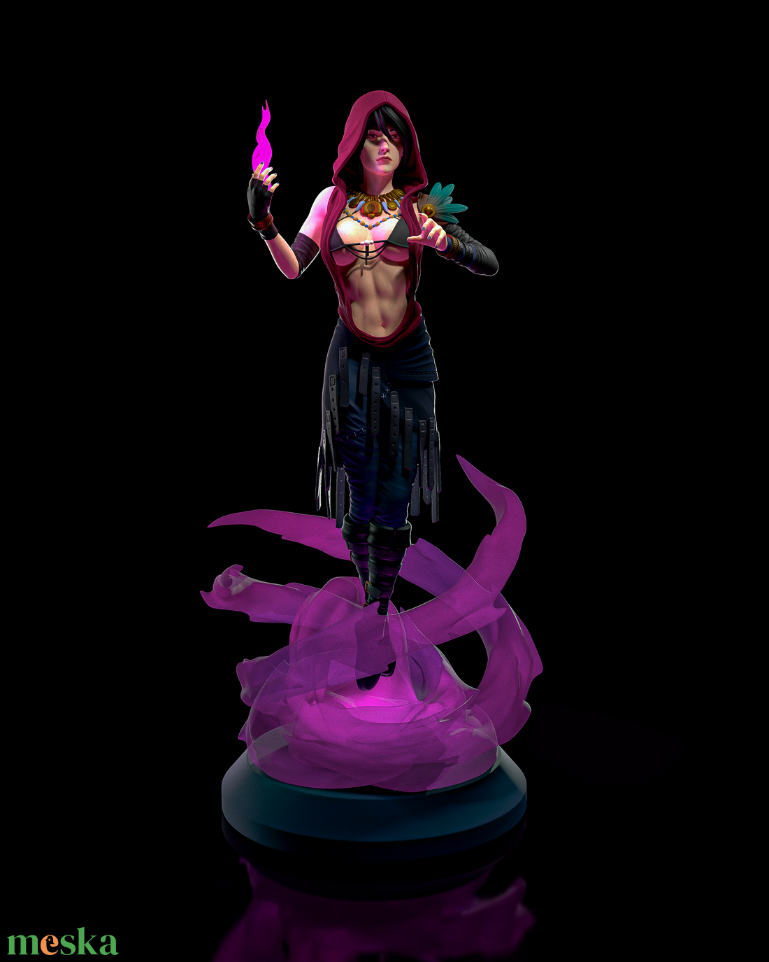 Morrigan - Dragon Age - művészet - makett, modell - Meska.hu Morrigan - Dragon Age - művészet - makett, modell - Meska.hu