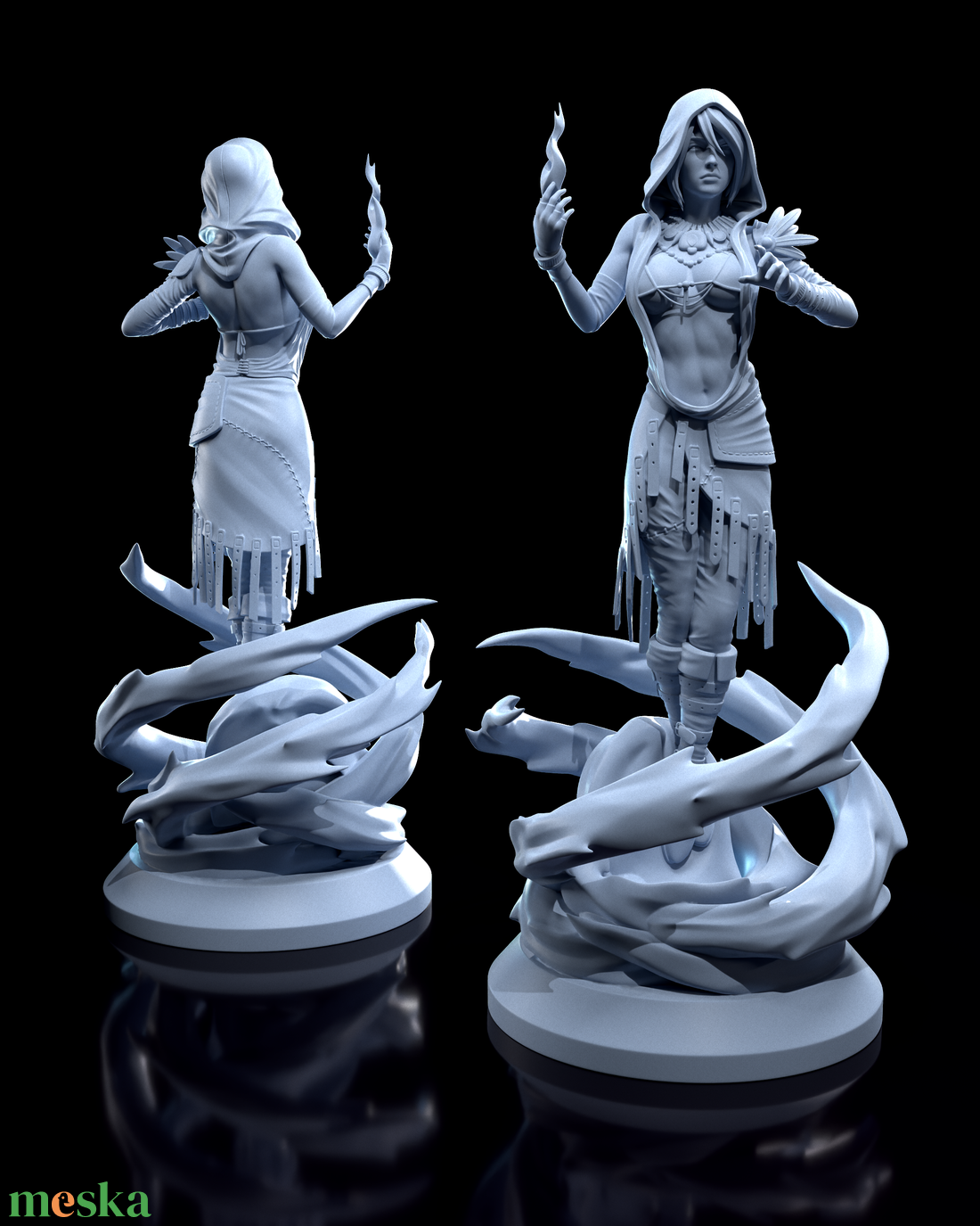 Morrigan - Dragon Age - művészet - makett, modell - Meska.hu Morrigan - Dragon Age - művészet - makett, modell - Meska.hu