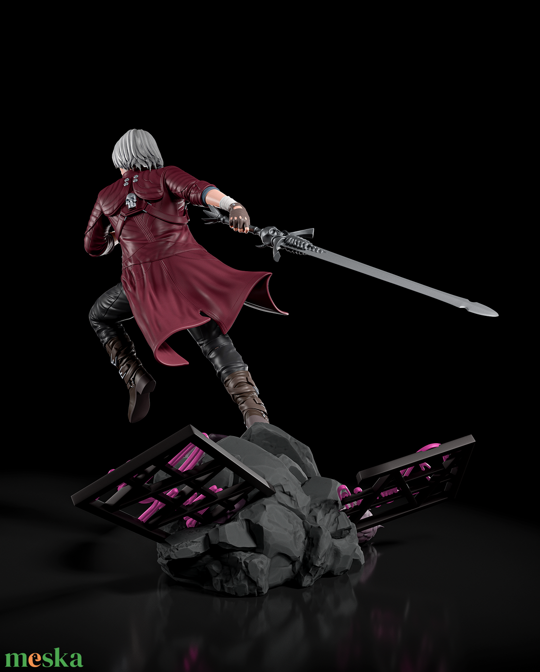 Dante - Devil May Cry  - művészet - makett, modell - Meska.hu