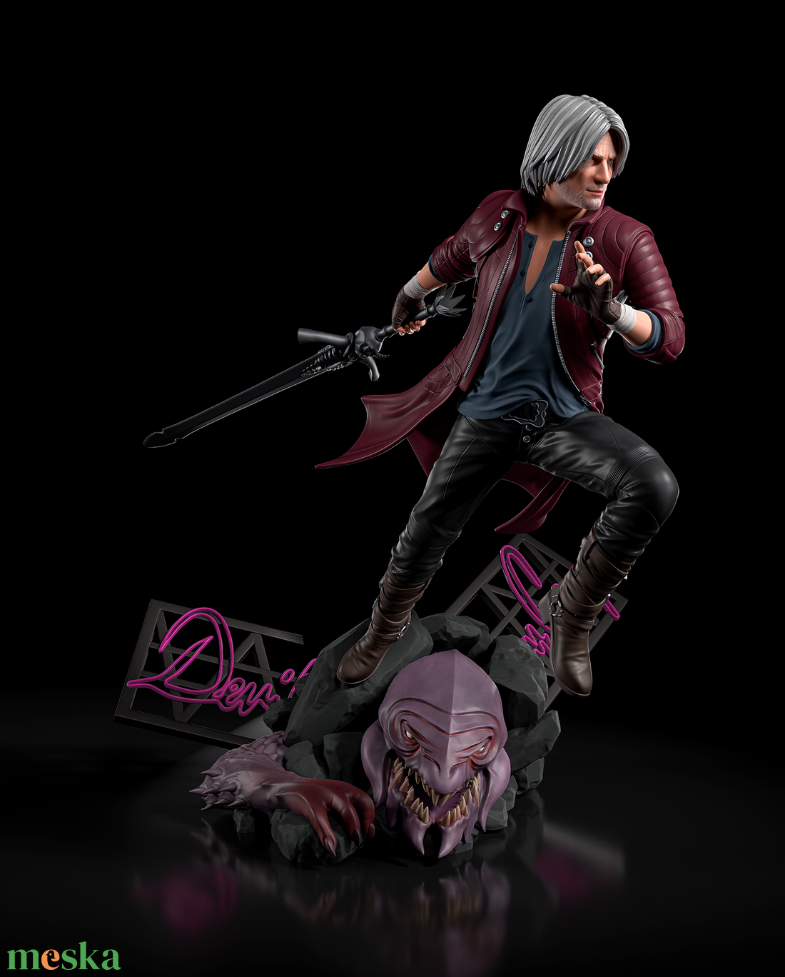 Dante - Devil May Cry  - művészet - makett, modell - Meska.hu