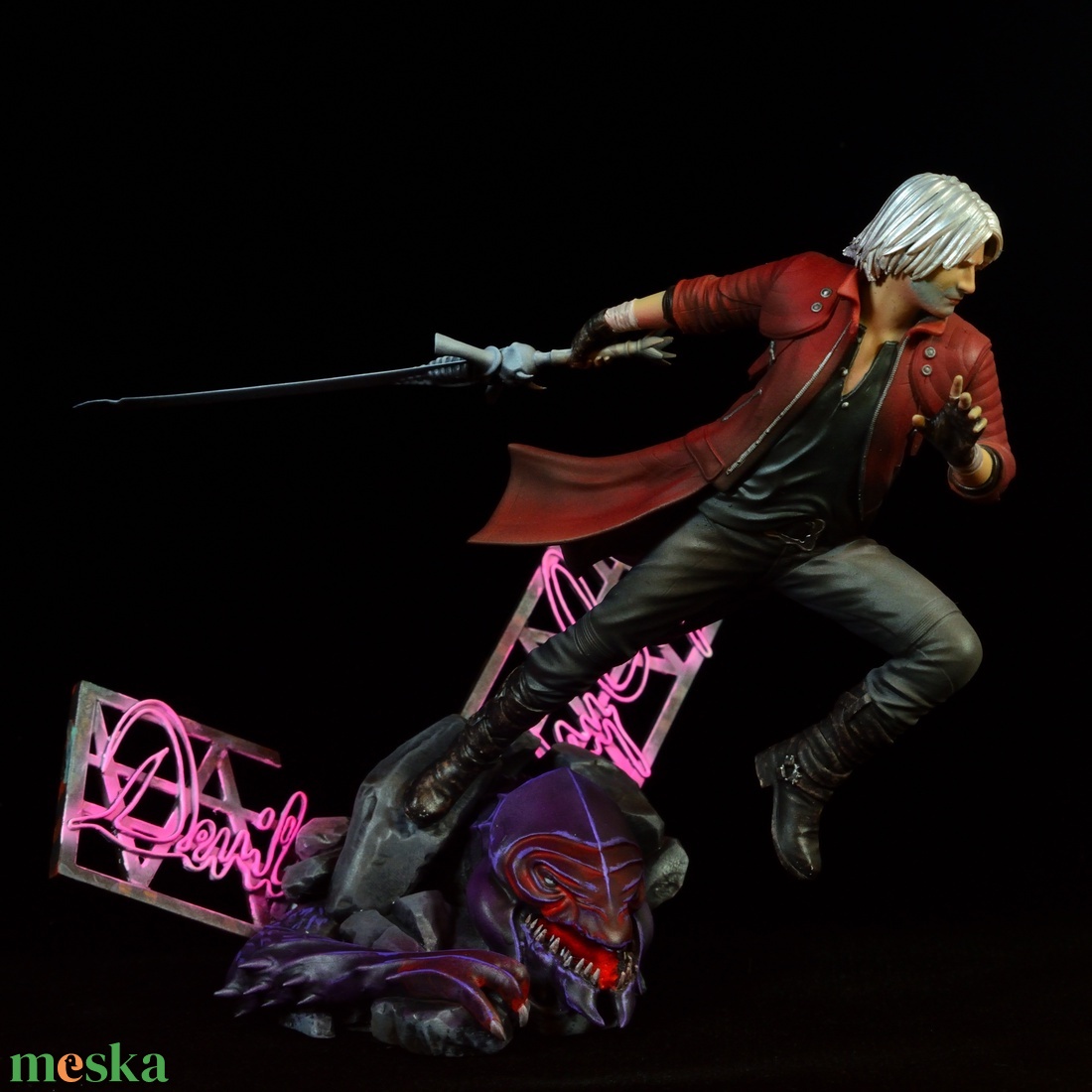 Dante - Devil May Cry  - művészet - makett, modell - Meska.hu
