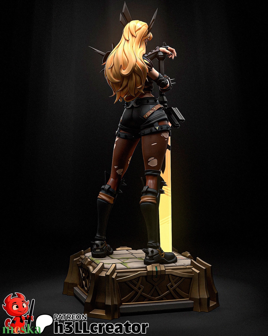 Magik - Marvel Rivals - művészet - makett, modell - Meska.hu Magik - Marvel Rivals - művészet - makett, modell - Meska.hu