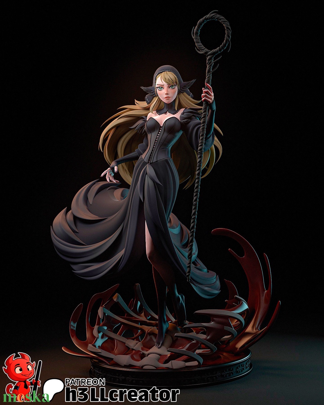 Marcille - Delicious in Dungeon - művészet - makett, modell - Meska.hu Marcille - Delicious in Dungeon - művészet - makett, modell - Meska.hu
